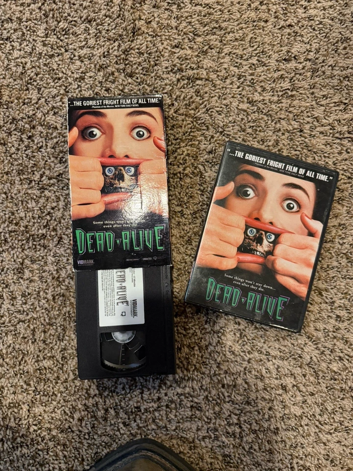 Dead Alive  VHS 1994 Unrated Version by Peter Jackson ~ Tested RARE - Image 1 of 1