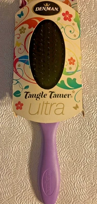 Denman D90L Tangle Tamer Ultra Desenredante Cepillo de Pelo Largo Grueso - Púrpura - Nuevo Foto 1 de 4