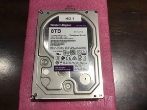 8TB WD82PURX HDD 3.5" 5400 RPM 128MB Cache SATA III up to 150MB/s. - Bild 1 von 5