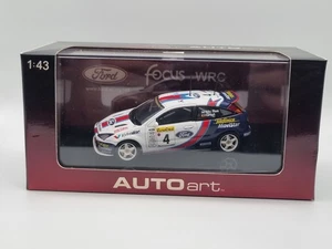 AutoArt 60112 1:43 Ford Focus WRC 2001 #4 Rally Monte Carlo C.McRae, N.Grist - Imagen 1 de 6