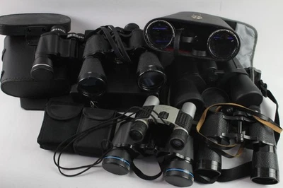 Assorted Vintage Binoculars of Various Brands and Magnifications Job Lot - Image 1 of 4