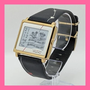 Orologio da polso Epson Smart Canvas Topolino colore nero/oro batteria sostituita - Foto 1 di 10