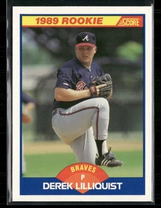1989 Score #631 Derek Lilliquist Atlanta Braves Rookie - Picture 1 of 2