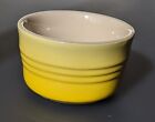 Le Creuset Single Mini Round Rainbow Ramekin Stoneware 3.4oz -Soleil Yellow- New