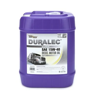 Aceite de motor diésel Royal Purple 05154 Duralec 15W-40 sintético 5 galones Foto 1 de 2