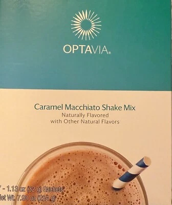 Caramel Macchiato Shake Optavia 7 Packets 10/26 NIB *BESTPRICEONEBAY* FREE SHIP - Image 1 of 2
