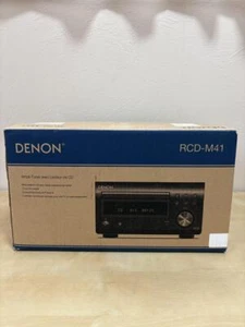 Denon RCD-M41 Plateado Radio Amplificador de Potencia Discreto Bluetooth Receptor de CD con Caja - Imagen 1 de 16