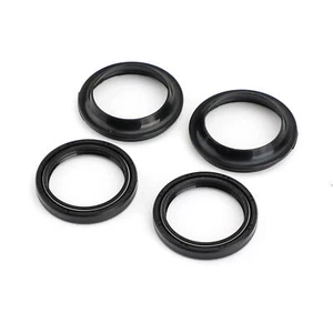 Fork Oil Dust Seal Kit 56-137 43mm For Kawasaki KDX KLX KX ZX ZZR VN E2 - Picture 1 of 9