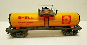Tanker Car 63282 Shell 0-Scale K-Line Yellow - Picture 1 of 5
