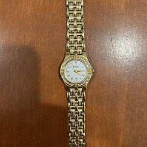 Bulova  Women’s Gold Plated Diamond Studded Watch
