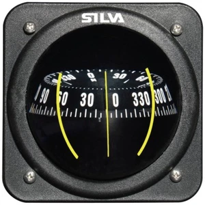 Silva/Garmin Kompass 100P schwarz Schottmontage Navigation Motorboot Segelboot - Bild 1 von 2