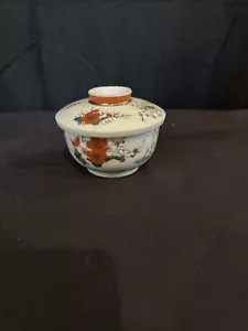 Chinese Antique Porcelain lidded bowl Republic period B11 - Picture 1 of 11