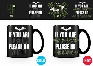 The Batman - The Riddler- Thermoeffekt Tasse - Größe Ø8,5 H9,5cm - Bild 1 von 2