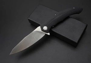 9'' New CNC Assisted Opening D2 Steel Blade G10 Handle Pocket Folding Knife DF68 - Picture 1 of 8