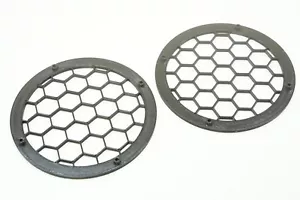 Hexagon Wabenstil Grill Mod L/R Set für Monoprice M1060C Kopfhörer - Bild 1 von 7