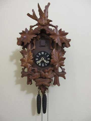 E. Schmeckenbecher Black Forest  CUCKOO CLOCK -FOR PARTS OR REPAIR Cover