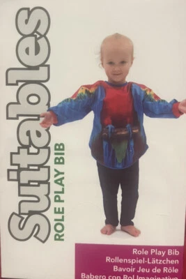 混合梨 适合 Macaw 鹦鹉 角色扮演围兜 尺寸 1T-3T 全新 — 第 1/4 张图片