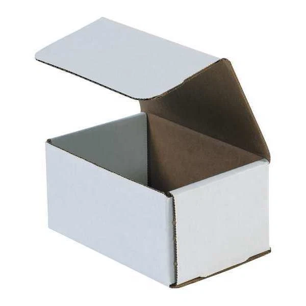 Corrugated Mailers 6 x 4 x 3 White 50 Bundle - Image 1 of 1