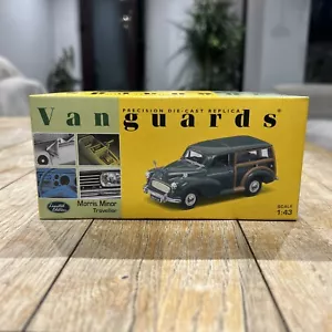 Corgi Vanguards Morris Minor Traveller VA01008 Almond Green Diecast - Picture 1 of 9