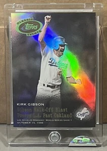 2005 ETOPPS In Hand KIRK GIBSON LOS ANGELES DODGERS 1988 World Series Home Run - Picture 1 of 2