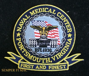 PORTSMOUTH US NAVAL MEDICAL CENTER NMCP PATCH CORPSMAN US NAVY PIN UP DOC NURSE* - Picture 1 of 24