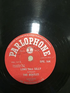 THE BEATLES RARE 78 RPM INDIA long tall sally DEMO PROMO SAMPLE PARLOPHONE VG++ - Picture 1 of 2