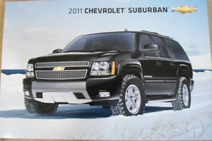 NUOVA CONCESSIONARIA GM 2011 CHEVROLET SUBURBAN AUTO POSTER O VEICOLO RITRATTO - Foto 1 di 5