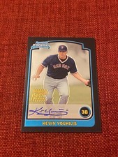 Kevin Youkilis 2003 bowman chrome auto autograph