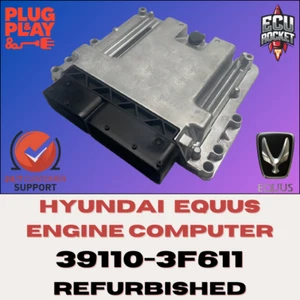 Hyundai Equus ECU ECM PCM Engine Computer Control Module Plug & Play 39110-3F611 - Picture 1 of 8