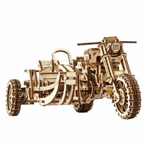 UGEARS Mechanical 3D Puzzle Wooden SCRAMBLER UGR-10 BIKE Model for assembly 