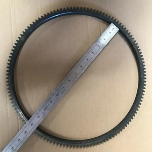 8944684120 FLY WHEEL, FLY GEAR RING FITS 4BD1 4BD1T EX120 EX100 (ID 14", 128T) - Picture 1 of 3