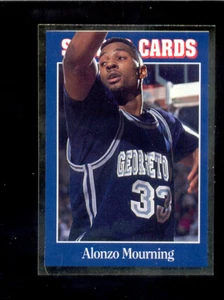 1992 Sports Card News ALONZO MOURNING Charotte Hornets Basketball Gold Foil Card - Picture 1 of 1