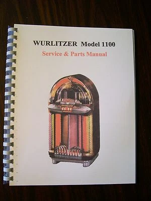 Wurlitzer 1100 Jukebox manual Foto 1 de 3