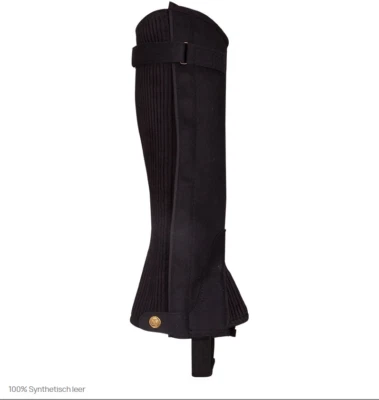 "Clarino" Mini Stiefel Chaps, Wadenchaps, Reitchaps Gr XXL / Wade 37, H 44,5 neu - Bild 1 von 4