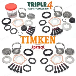 Genuine Timken OEM Deluxe Wheel Bearing Kit Complete Set Discovery 1 1994-1998 - Picture 1 of 1