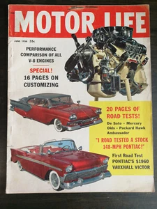 Revista Motor Life julio 1958 - Packard Hawk Oldsmobile Super 88 Mercury De Soto - Imagen 1 de 2