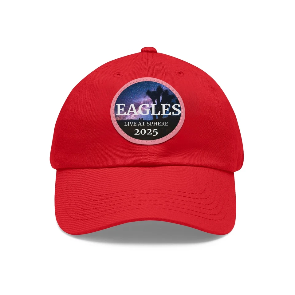 Sombrero de papá, parche Eagles Sphere Las Vegas 2025, regalo para él, gorra de béisbol, cuero Foto 1 de 1