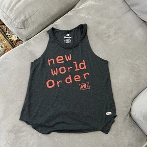 Camiseta sin mangas grande para mujer New World Order NWO Wolfpack negra roja WWE WWF WCW - Imagen 1 de 8