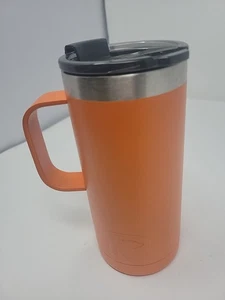 RTIC Orange 16oz travel coffee cup - Picture 1 of 5