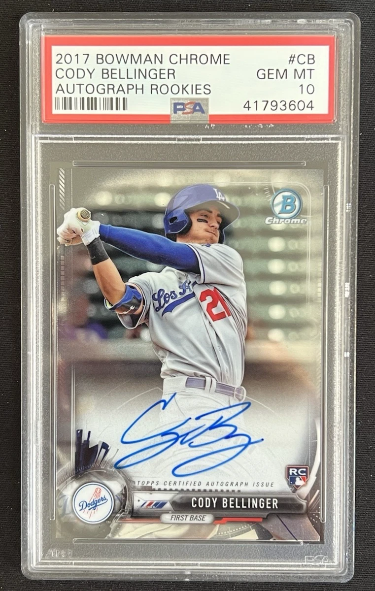 Cody Bellinger 10 Graded Baseball Sports Trading Cards
