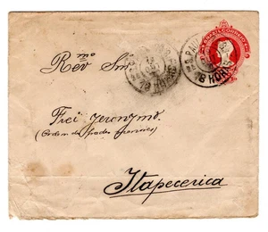 Briefmarken - Brasilien Ganzsachen - 1907-1911 HG# B19a gebraucht (C935) - Bild 1 von 1