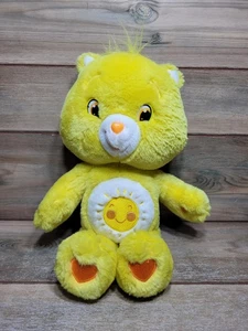 2007 Care Bear Funshine Yellow Sunshine 13 Zoll Plüschtier Stofftier Spielzeug - Bild 1 von 7