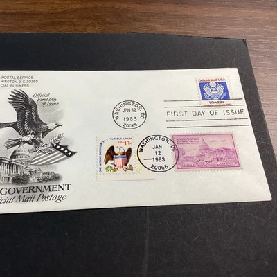 1983-BALD EAGLE   OFFICIAL MAIL ARTCRAFT CACHET FDC-US-Choice Of 1 - Image 1 of 2