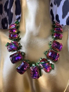 Betsey Johnson Punk N Spice Halloween Pumpkin Jack-o'-lantern Pumpkin Necklace - Picture 1 of 9