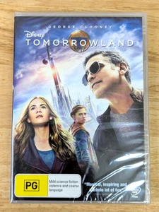 Tomorrowland BRAND NEW DVD Disney 2015 George Clooney Hugh Laurie R4 Free Post - Picture 1 of 6