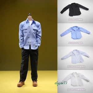 Camisa a Rayas Pantalones a Cuadros 11.5" Hombre Soldado Figura de Acción Escala 1:6 Ropa - Imagen 1 de 36