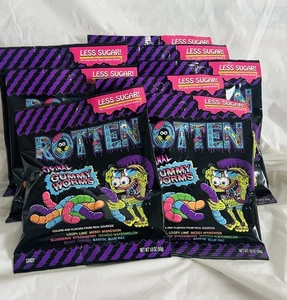 Faule Original Gummiwürmer zuckerarme kalorienarme Ballaststoffe (8 Packungen) - Bild 1 von 7