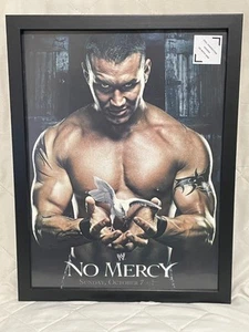 GERAHMTES 12x16 WWE Poster - 2007 No Mercy Randy Orton 7. Oktober 2007 NEU - Bild 1 von 4