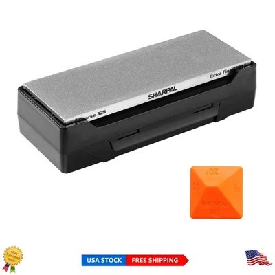 Piedra de afilar diamante de doble cara - piedra de afilar gruesa de grano 325 y fina 1200 Foto 1 de 4