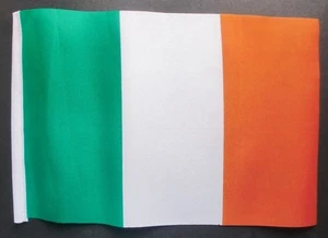 PACK DE 4 BANDERAS ECONÓMICAS IRLANDA pequeñas 9"x6" EIRE DUBLIN IRLANDESAS - Imagen 1 de 1